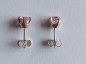 Preview: pinke zirkonia-silber-ohrringe---